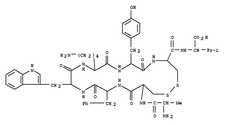 Urotensin ii-related peptide (human, mouse, rat) Structure,342878-90-4Structure