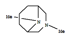 3,9-Diazabicyclo[3.3.1]nonane,3,9-dimethyl-(6ci,7ci,9ci) Structure,3431-14-9Structure