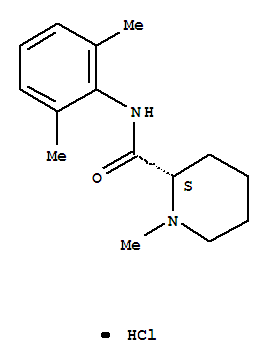 (S)-(+)-Mepivacaine Hydrochloride Structure,34333-71-6Structure