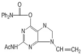 2-(Acetyl amino)-9-vinyl-9h-adenine-6 diphenyl carbamate ester Structure,343794-19-4Structure