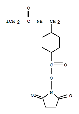 4-(Iodoacetamidomethyl)cyclohexanecarboxylicacid-nhs Structure,343803-27-0Structure