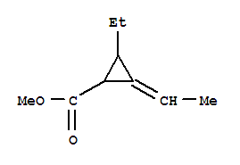 Cyclopropanecarboxylic acid,2-ethyl-3-ethylidene-,methyl ester (9ci) Structure,343867-78-7Structure