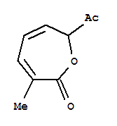 7-Acetyl-3-methyl-2(7h)-oxepinone Structure,343867-95-8Structure