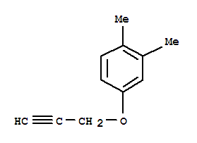 Benzene,1,2-dimethyl-4-(2-propynyloxy)-(9ci) Structure,343924-23-2Structure