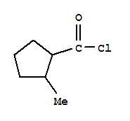 Cyclopentanecarbonyl chloride,2-methyl-(9ci) Structure,344243-49-8Structure