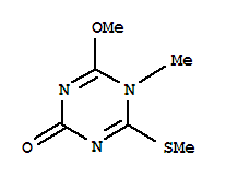 1,3,5-Triazin-2(5h)-one,4-methoxy-5-methyl-6-(methylthio)-(9ci) Structure,344296-00-0Structure