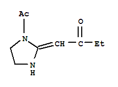 Imidazolidine,1-acetyl-2-(2-oxobutylidene)-(9ci) Structure,344304-10-5Structure