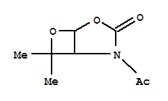 4,6-Dioxa-2-azabicyclo[3.2.0]heptan-3-one,2-acetyl-7,7-dimethyl- Structure,344305-33-5Structure