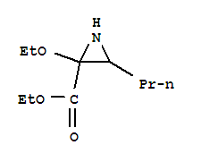 2-Aziridinecarboxylicacid,2-ethoxy-3-propyl-,ethylester(9ci) Structure,344308-08-3Structure