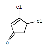 2-Cyclopenten-1-one,3,4-dichloro-(9ci) Structure,344322-99-2Structure