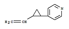 Pyridine,4-(2-ethenylcyclopropyl)-(9ci) Structure,344327-09-9Structure