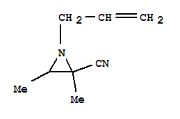 2-Aziridinecarbonitrile,2,3-dimethyl-1-(2-propenyl)-(9ci) Structure,344353-58-8Structure