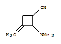 Cyclobutanecarbonitrile,2-(dimethylamino)-3-methylene-(9ci) Structure,344353-68-0Structure