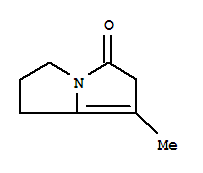 1-Methyl-2,5,6,7-tetrahydro-3h-pyrrolizin-3-one Structure,344353-90-8Structure