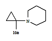 Piperidine,1-(1-methylcyclopropyl)-(9ci) Structure,344396-11-8Structure