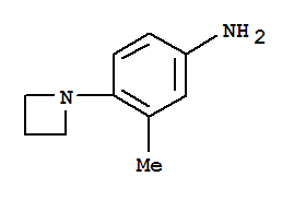 Benzenamine,4-(1-azetidinyl)-3-methyl-(9ci) Structure,344405-53-4Structure