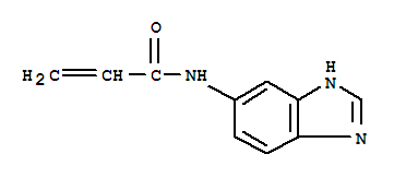 Acrylamide, n-5-benzimidazolyl-(8ci) Structure,34443-03-3Structure