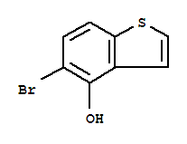 5-Bromo-benzo[b]thiophen-4-ol Structure,34576-98-2Structure