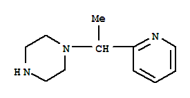 Piperazine,1-[1-(2-pyridinyl)ethyl ]-(9ci) Structure,34581-20-9Structure