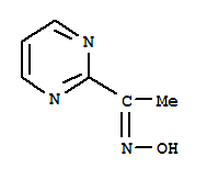 Ethanone,1-(2-pyrimidinyl)-,oxime (9ci) Structure,346610-08-0Structure