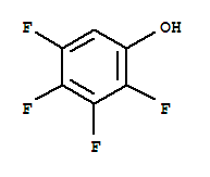 Phenol, 2,3,4,5-tetrafluoro- Structure,3467-85-4Structure