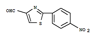 2-(4-Nitro-phenyl)-thiazole-4-carbaldehyde Structure,3474-89-3Structure