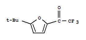 Ethanone,1-[5-(1,1-dimethylethyl)-2-furanyl ]-2,2,2-trifluoro-(9ci) Structure,34773-53-0Structure