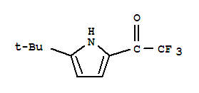 Ethanone,1-[5-(1,1-dimethylethyl)-1h-pyrrol-2-yl ]-2,2,2-trifluoro-(9ci) Structure,34773-59-6Structure