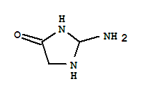 4-Imidazolidinone,2-amino-(9ci) Structure,34800-73-2Structure