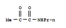 Propanamide, 2-oxo-n-propyl-(9ci) Structure,34907-01-2Structure