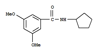 Benzamide,n-cyclopentyl-3,5-dimethoxy-(9ci) Structure,349108-60-7Structure