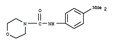 4-Morpholinecarboxamide,n-[4-(dimethylamino)phenyl ]-(9ci) Structure,349133-81-9Structure