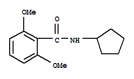 Benzamide,n-cyclopentyl-2,6-dimethoxy-(9ci) Structure,349397-61-1Structure