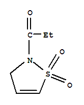 Isothiazole,2,3-dihydro-2-(1-oxopropyl)-,1,1-dioxide (9ci) Structure,350506-90-0Structure