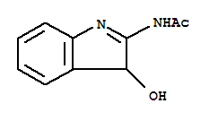 Acetamide,n-(3-hydroxy-3h-indol-2-yl)- Structure,350687-75-1Structure