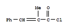 (E)-2-methyl-3-phenyl-acryloyl chloride Structure,35086-87-4Structure