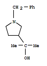 2-(1-Benzyl-pyrrolidin-3-yl)-propan-2-ol Structure,351370-67-7Structure