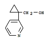 Cyclopropanemethanol ,1-(3-pyridinyl)-(9ci) Structure,351421-96-0Structure