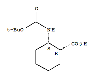 (1R,2s)-boc-2-aminocyclohexane carboxylic acid Structure,352356-38-8Structure