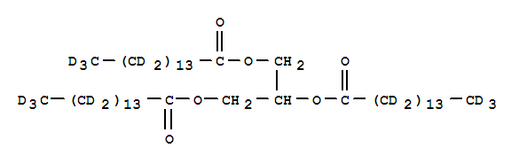 Glyceryl tri(pentadecanoate-d29) Structure,352431-43-7Structure