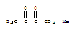 2,3-Pentanedione-1,1,1,4,4-d5 Structure,352431-46-0Structure