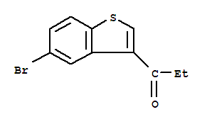 3-Propanoyl-5-bromo-benzo[b]thiophene Structure,353487-39-5Structure