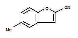 2-Benzofurancarbonitrile, 5-methyl- Structure,35351-43-0Structure