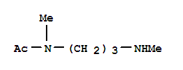 Acetamide,n-methyl-n-[3-(methylamino)propyl ]-(9ci) Structure,353739-62-5Structure