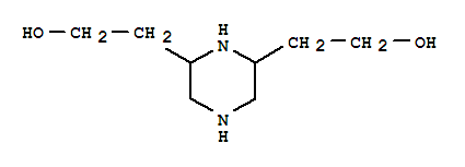 2,6-Piperazinediethanol(7ci,8ci) Structure,3540-43-0Structure