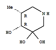 3,3,4-Piperidinetriol ,5-methyl-,(4r,5r)-(9ci) Structure,355117-76-9Structure