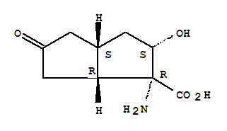 1-Amino-2-hydroxy-5-oxooctahydro-1-pentalenecarboxylic acid Structure,355134-42-8Structure