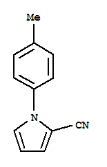 1-(4-Methylphenyl)-1h-pyrrole-2-carbonitrile Structure,35524-48-2Structure