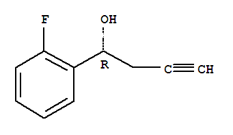 Benzenemethanol ,2-fluoro-alpha-2-propynyl-,(alphar)-(9ci) Structure,355806-87-0Structure