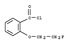 Benzoyl chloride,2-(2-fluoroethoxy)-(9ci) Structure,356045-70-0Structure